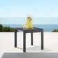 Linon Home Decor Karah Patio Side Table in Black, , large