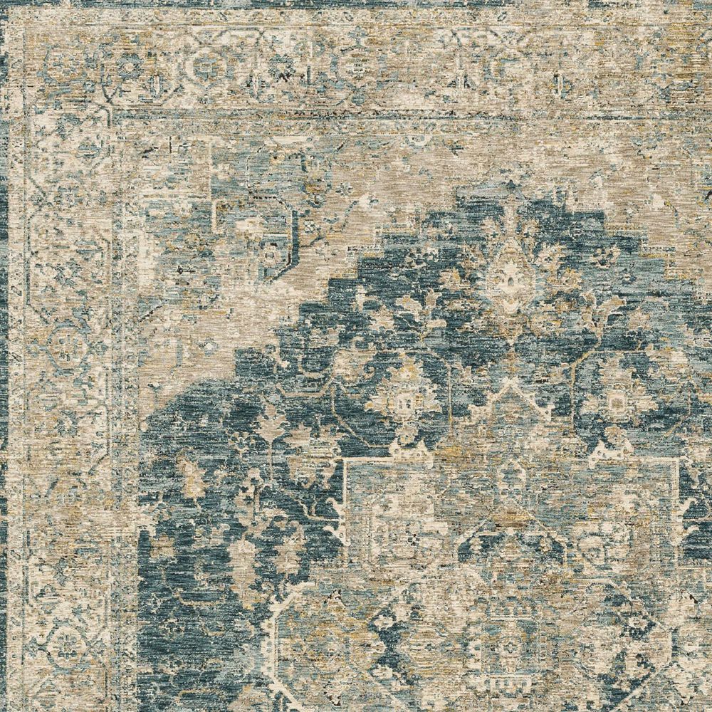 Karastan Marash Ezine 6&#39;7&quot; x 9&#39;6&quot; Blue Area Rug, , large