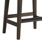 Hawthorne Furniture Hearst Backless Stool in Reclaimed Chevron, , large