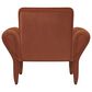 Coaster Liana Accent Armchair in Rust Orange, , large