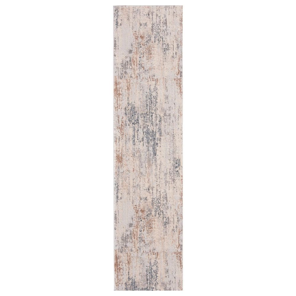 Safavieh Invista 2" x 8" Cream and Grey Runner, , large