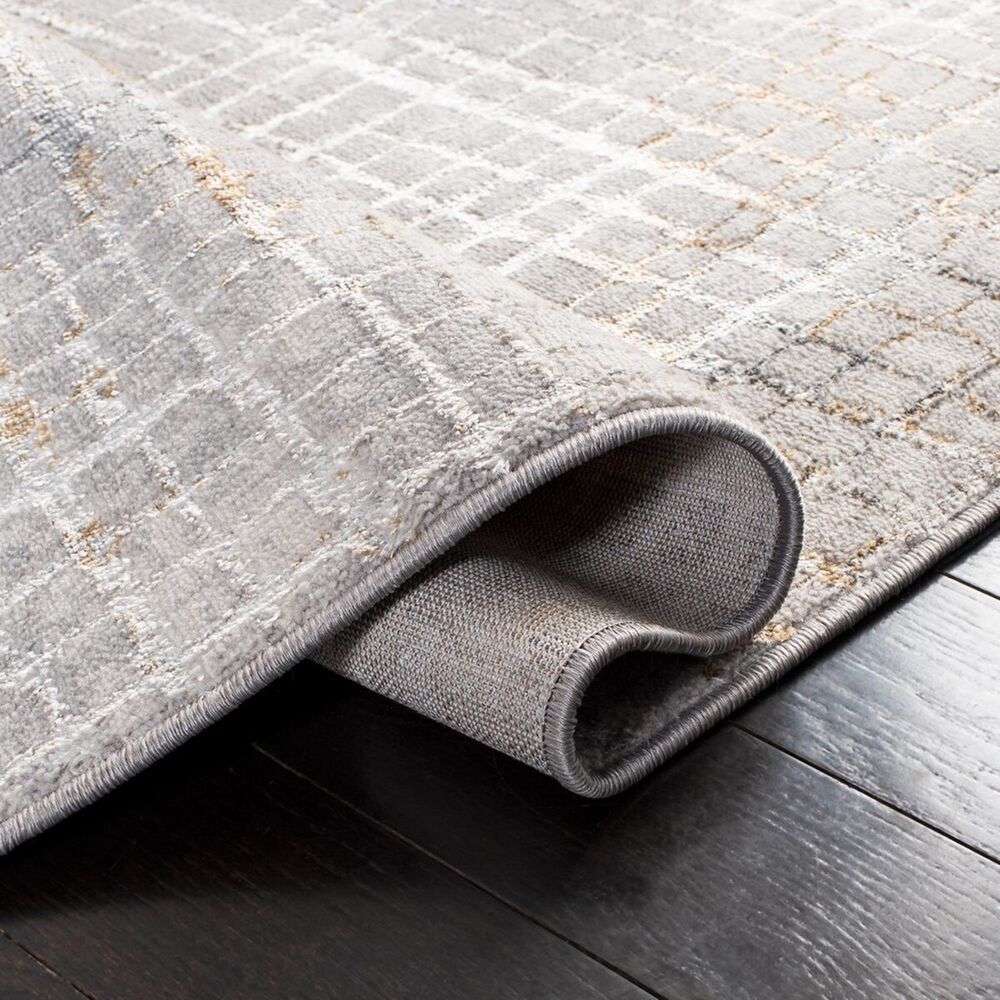 Safavieh Orchard2&#39;2&quot; x 9&#39; Grey and Gold Runner, , large