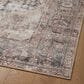 Amber Lewis x Loloi Georgie 3"9" x 5"6" Lagoon and Beige Area Rug, , large