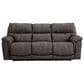 HomeStretch Cosmo Triple Power Reclining Sofa in Omnipotent Pewter, , large