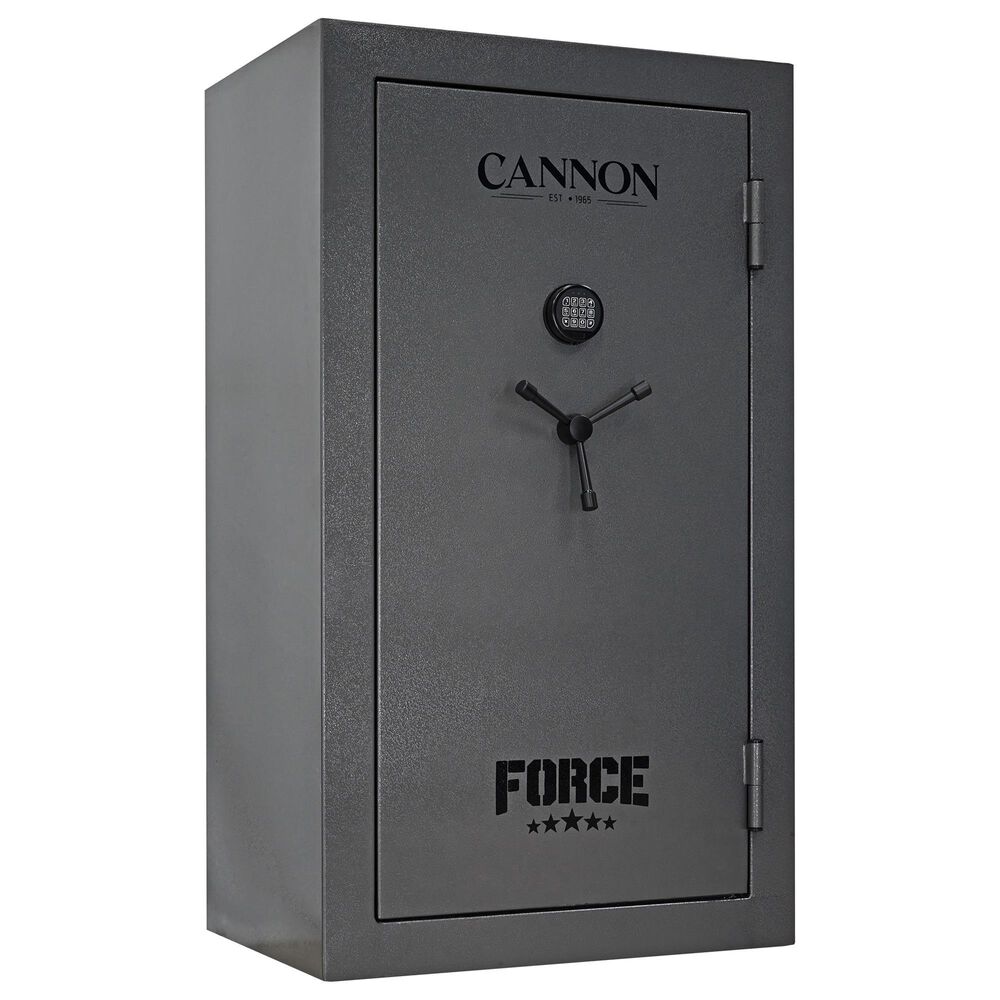 Cannon Force Series 59-Gun Fireproof Safe with Electronic Lock in Dark Gray Pebble, , large