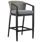 Armen Living Aileen Patio Counter Height Bar Stool in Dark Gray, , large