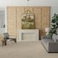 Nourison Courtyard Ivory and Silver 12" x 15" Indoor/Outdoor Area Rug, , large