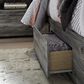 Ashley Baystorm King Panel Bed with 6 Storage Drawers in Gray, , large