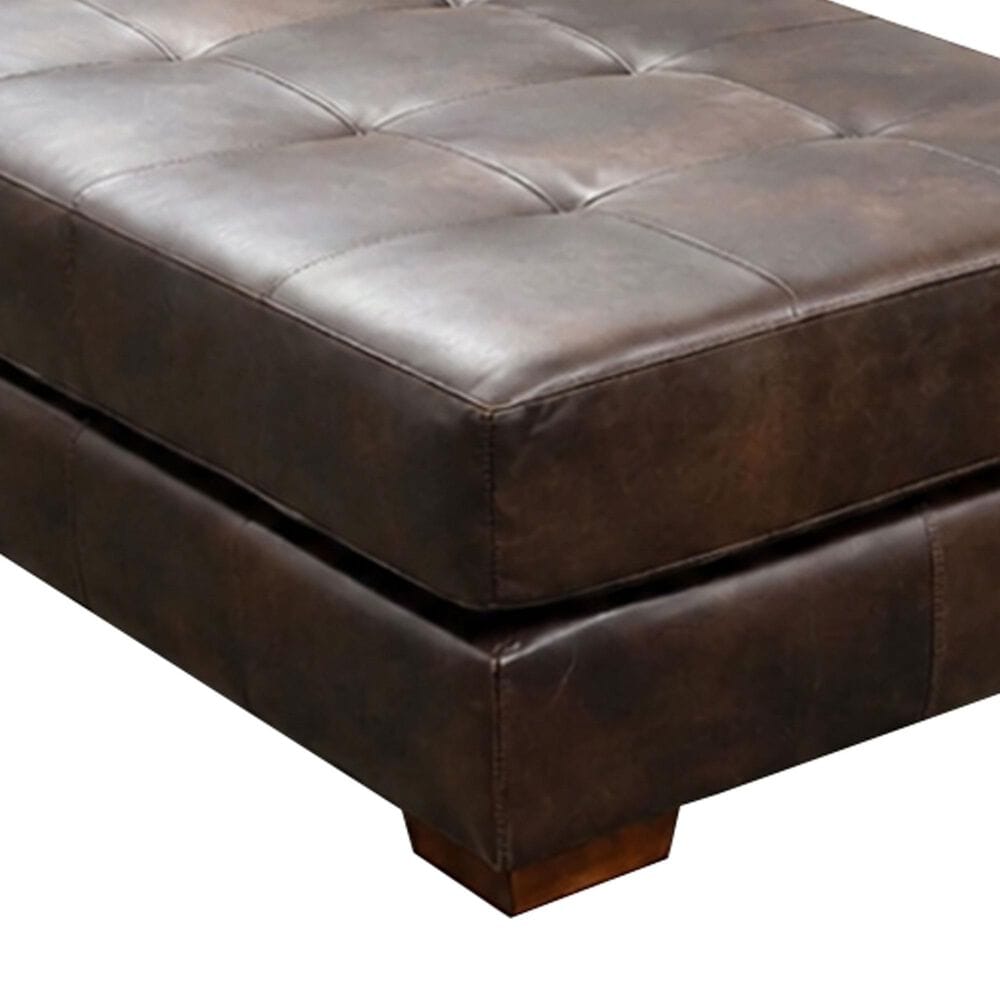 Marlowe Home Cocktail Ottoman in Poncho Walnut, , large