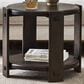 Four Hands Aidan End Table in Matte Brown Neem, , large