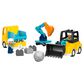 LEGO Duplo 3-In-1 Construction Vehicles Building Set, , large