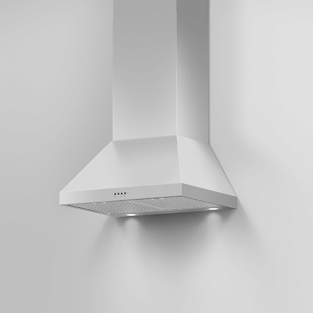 Fisher &amp; Paykel 24&quot; Classic Wall Hood with Pyramid Chimney in Stainless Steel, , large
