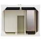James Martin Vanities Brittany 30" Single Bathroom Vanity in Bright White with 3 cm Eternal Jasmine Pearl Quartz Top and Rectangle Sink, , large