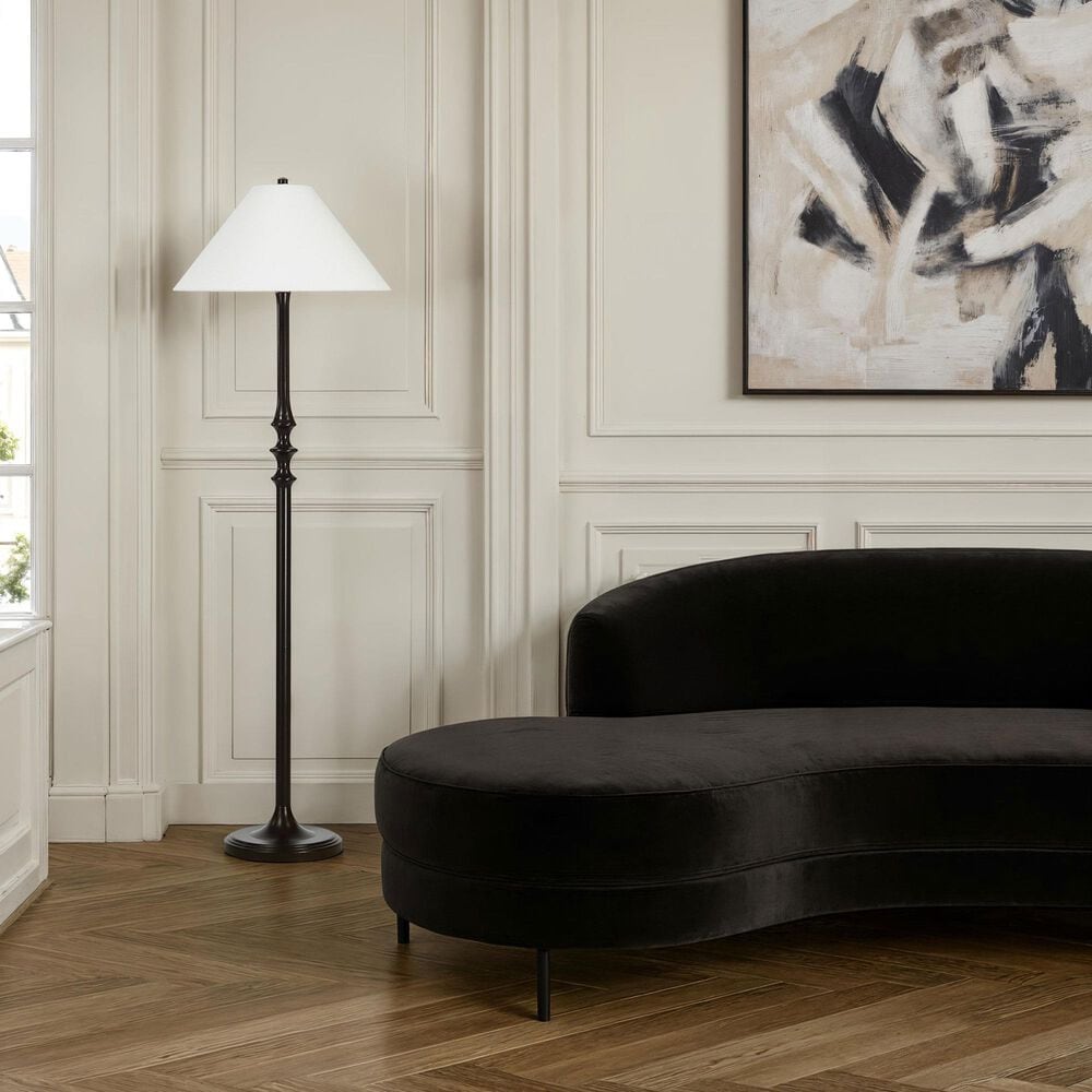 Renwil Zyra Floor Lamp in Matte Dark Bronze, , large