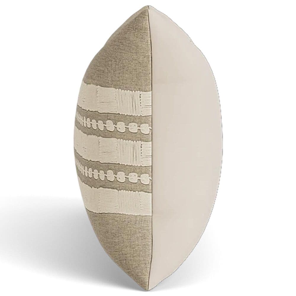 Ann Gish Echelon 16" x 36" Lumbar Throw Pillow in Natural, , large