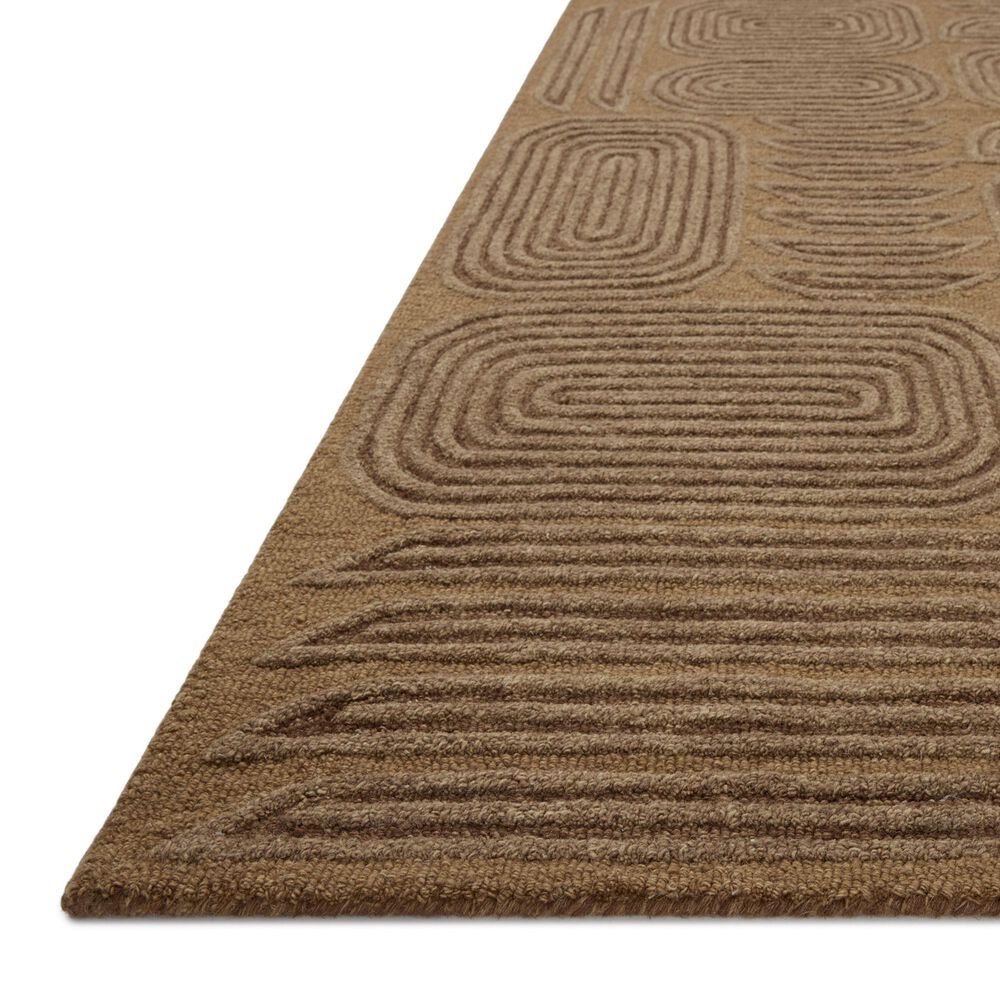 Loloi Madi Mocha and Cocoa 7'9" x 9'9" Area Rug, , large