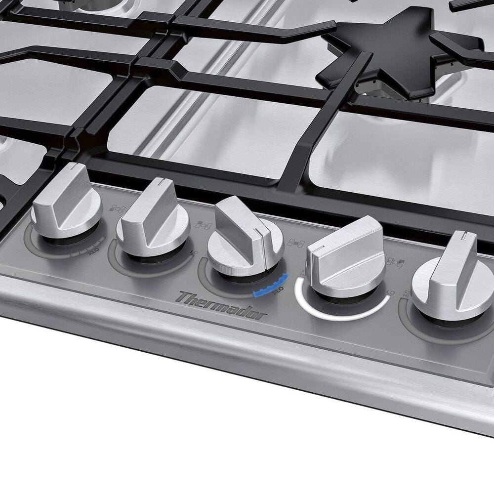 Thermador 36" Masterpiece Pedestal Star Burner Gas Cooktop in Stainless Steel, , large
