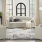 Nourison Desire Grey and Ivory 9" x 12" Area Rug, , large