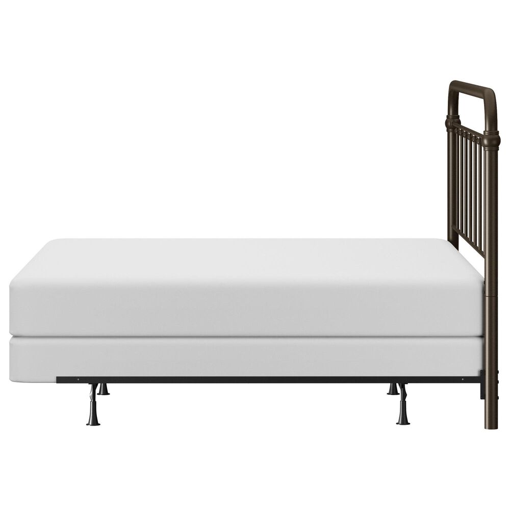 Richlands Furniture Kirkland King Slat Metal Bed in Dark Bronze, , large