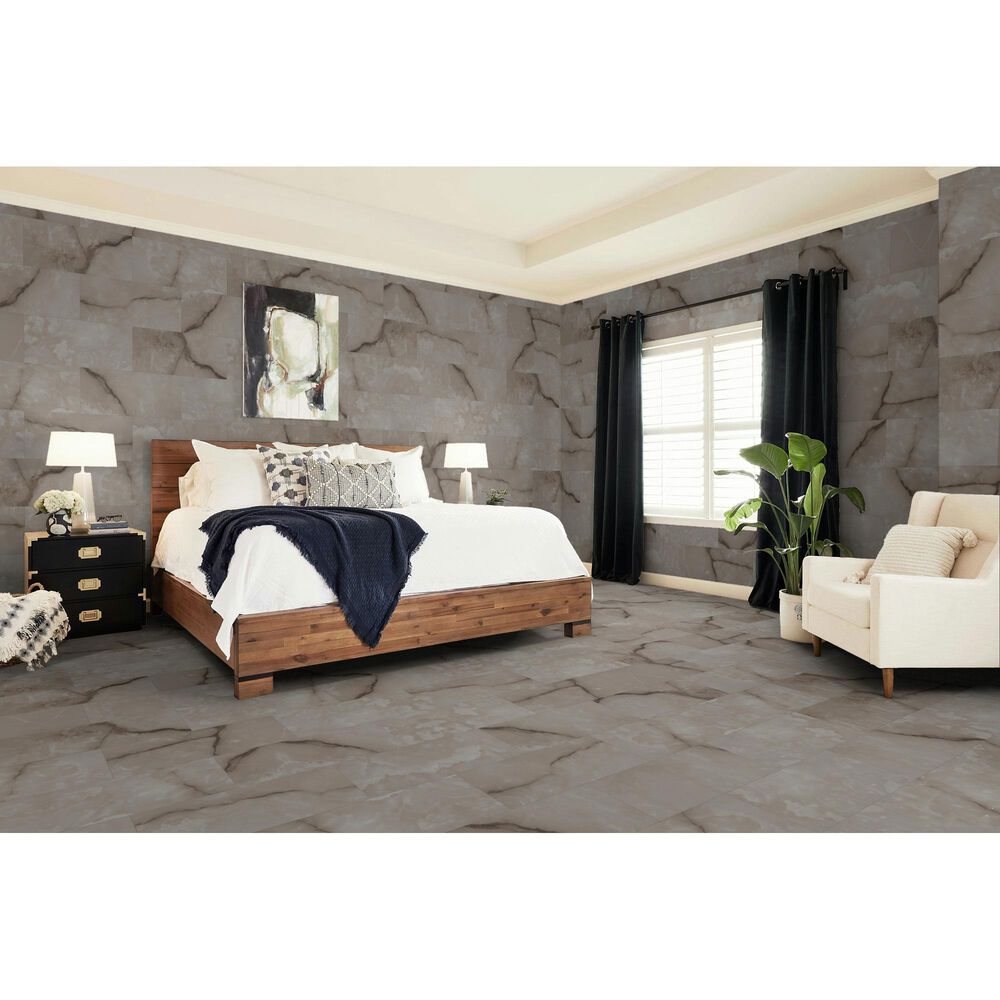 Shaw Astoria Mocha 12" x 24" Matte Porcelain Tile, , large