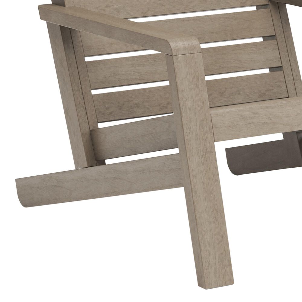Homestyles Sustain 2-Piece Patio Adirondack Chair Set in Stain Brown, , large