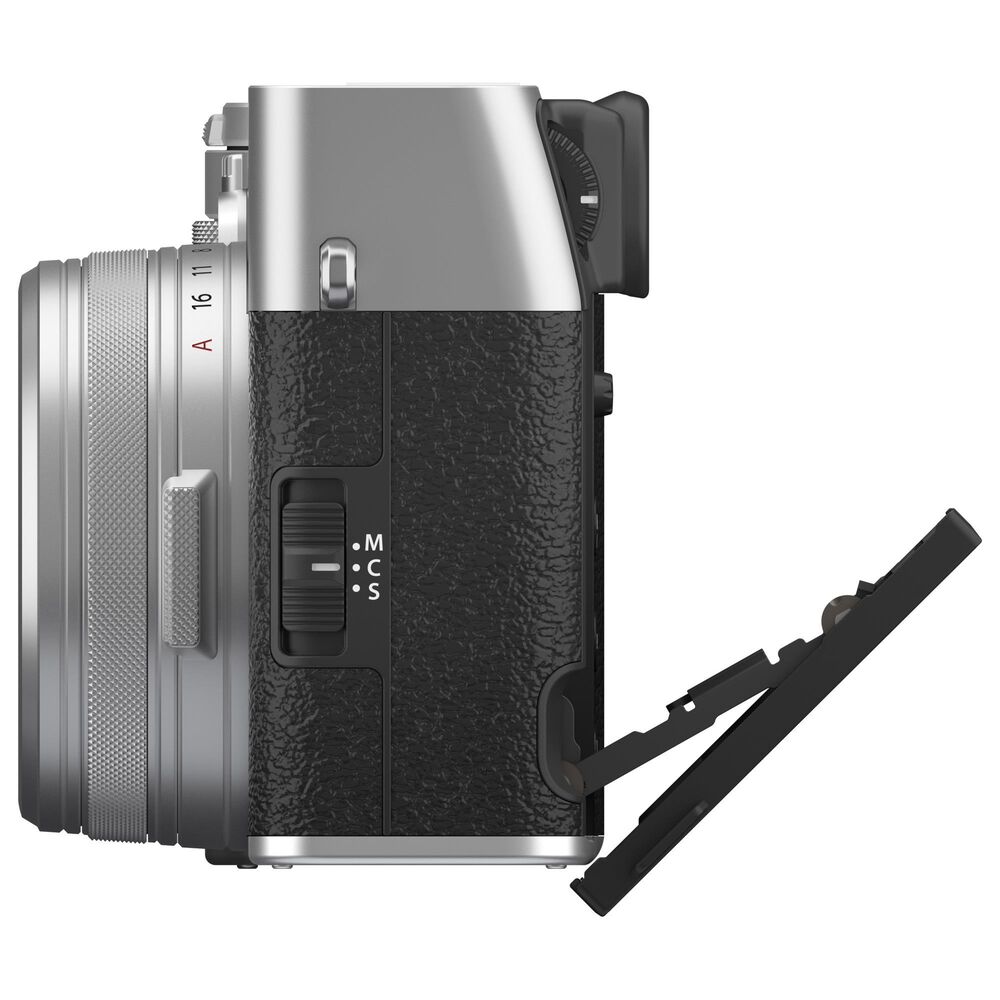 Fujifilm X100VI Point and Shoot Digital Camera in Silver, , large