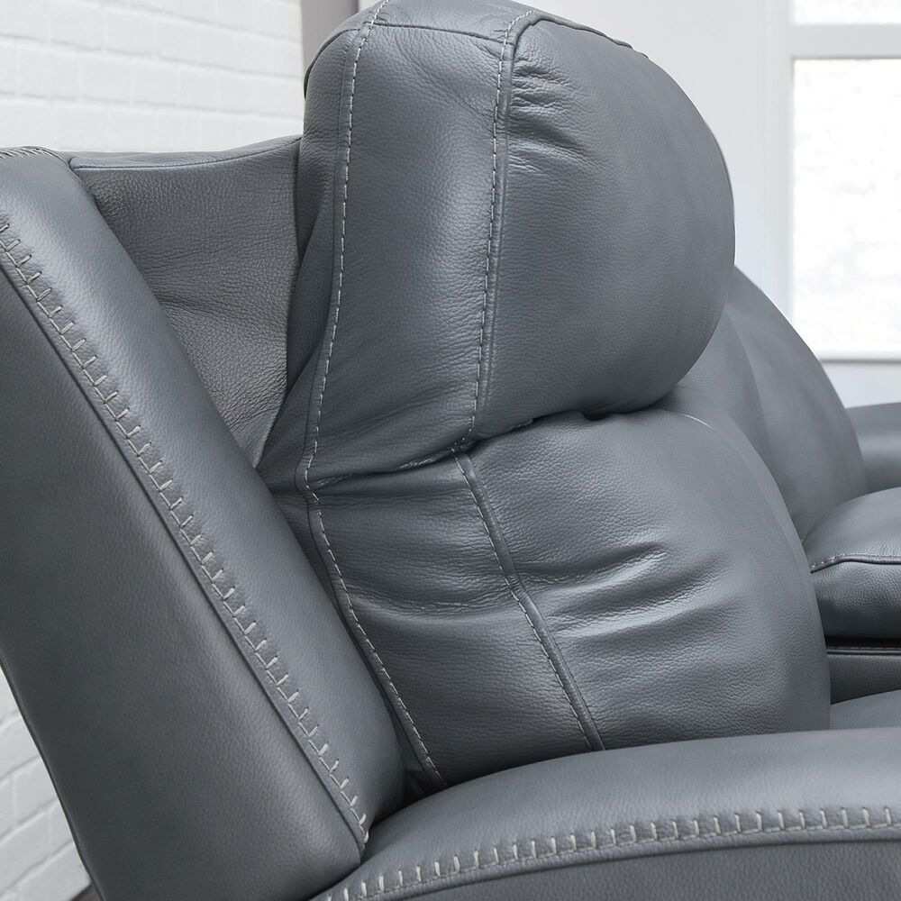 Ashley Mindanao Power Reclining Sofa in Steel, , large