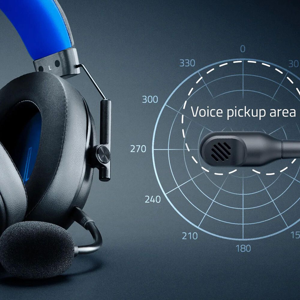 Razer BlackShark V3 X HyperSpeed Wireless Esports Headset for PlayStation in Black, , large