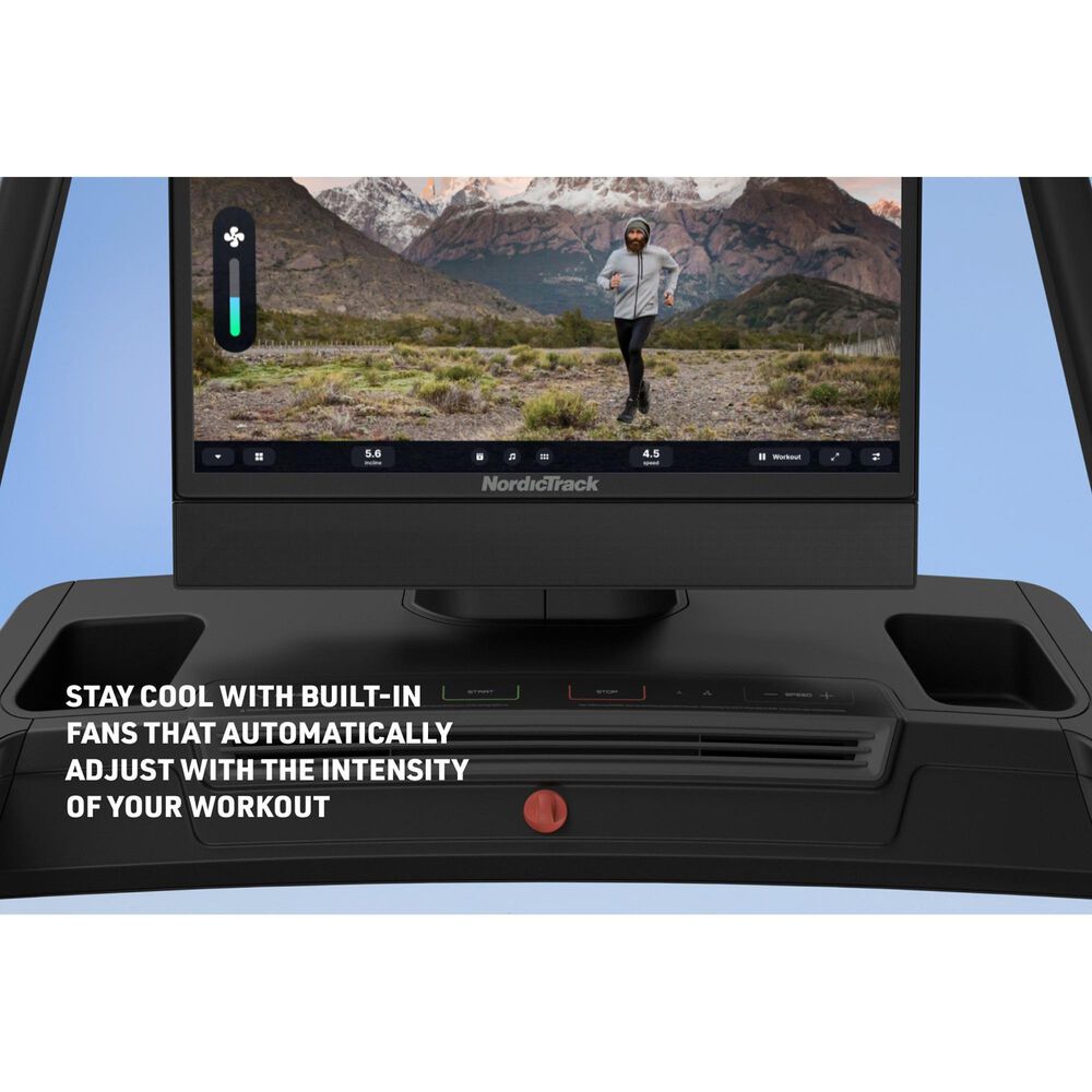 NordicTrack X24 Treadmill in Black, , large