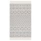 Safavieh Natura NAT351A 4" x 6" Ivory and Grey Area Rug, , large