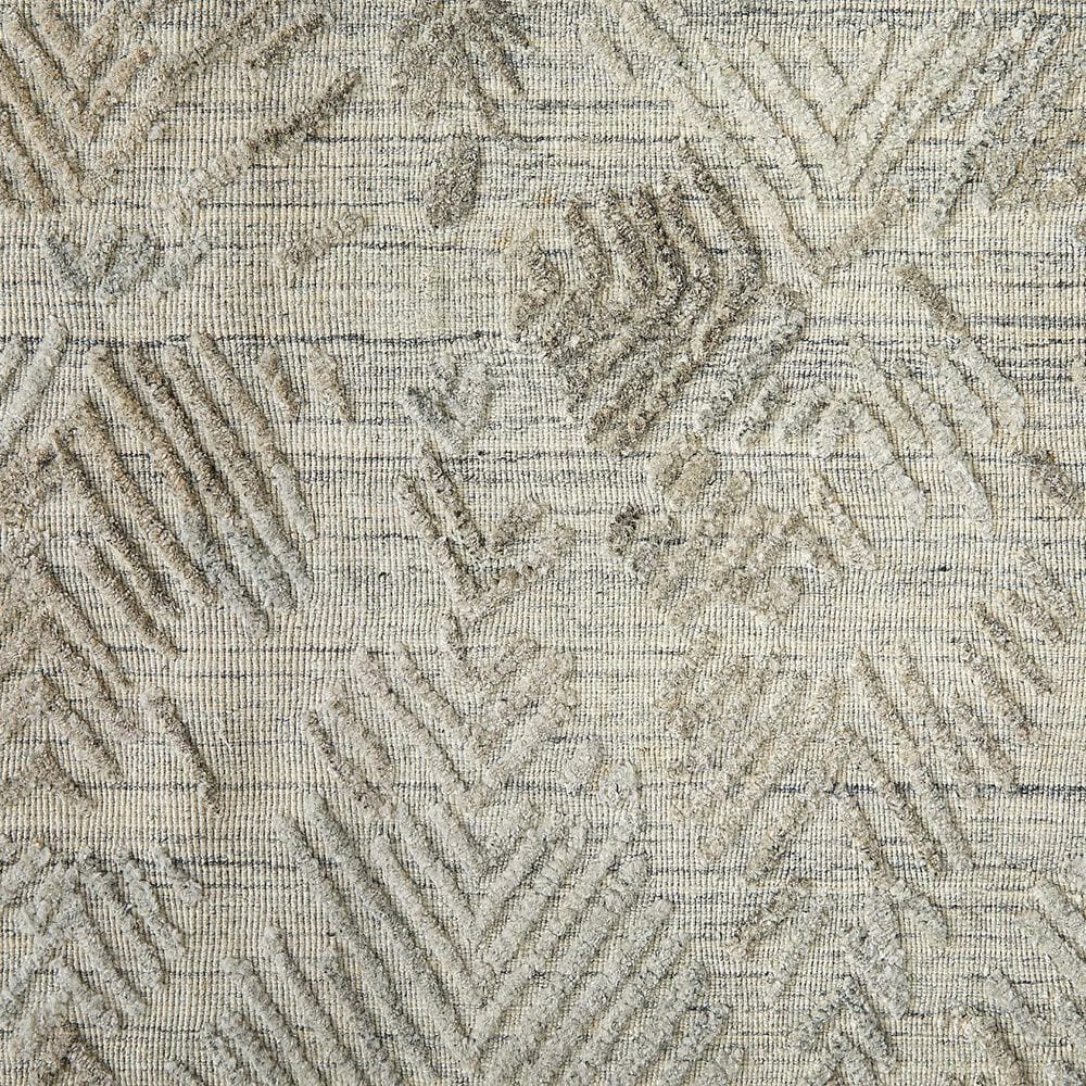 Feizy Elias 2&#39;9&quot; x 8&#39; Gray and Brown Area Rug, , large
