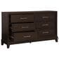 Ashley Neymorton 4-Piece Queen Bedroom Set in Dark Grayish Brown, , large
