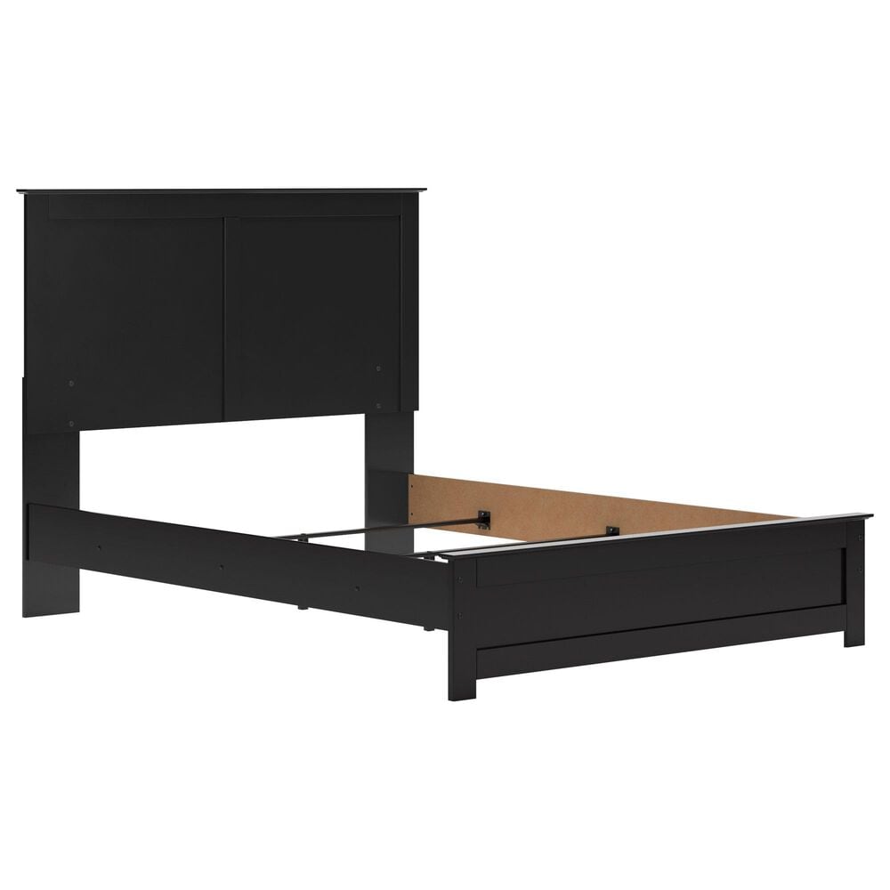 Ashley Maribel Queen Panel Bed in Black, , large