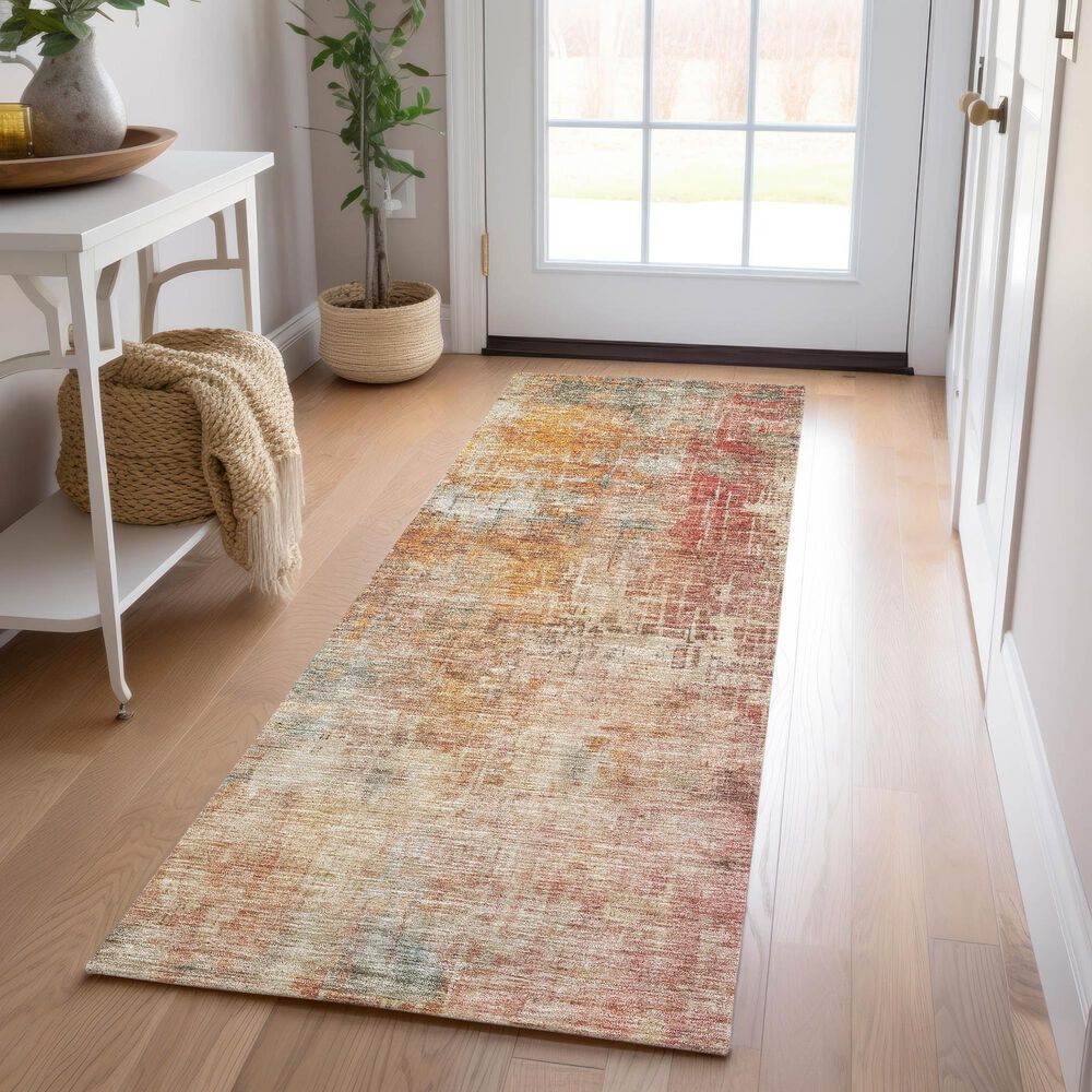 Dalyn Rug Company Nouveau NV21 2&#39;3&quot; x 7&#39;6&quot; Tan Indoor/Outdoor Runner, , large