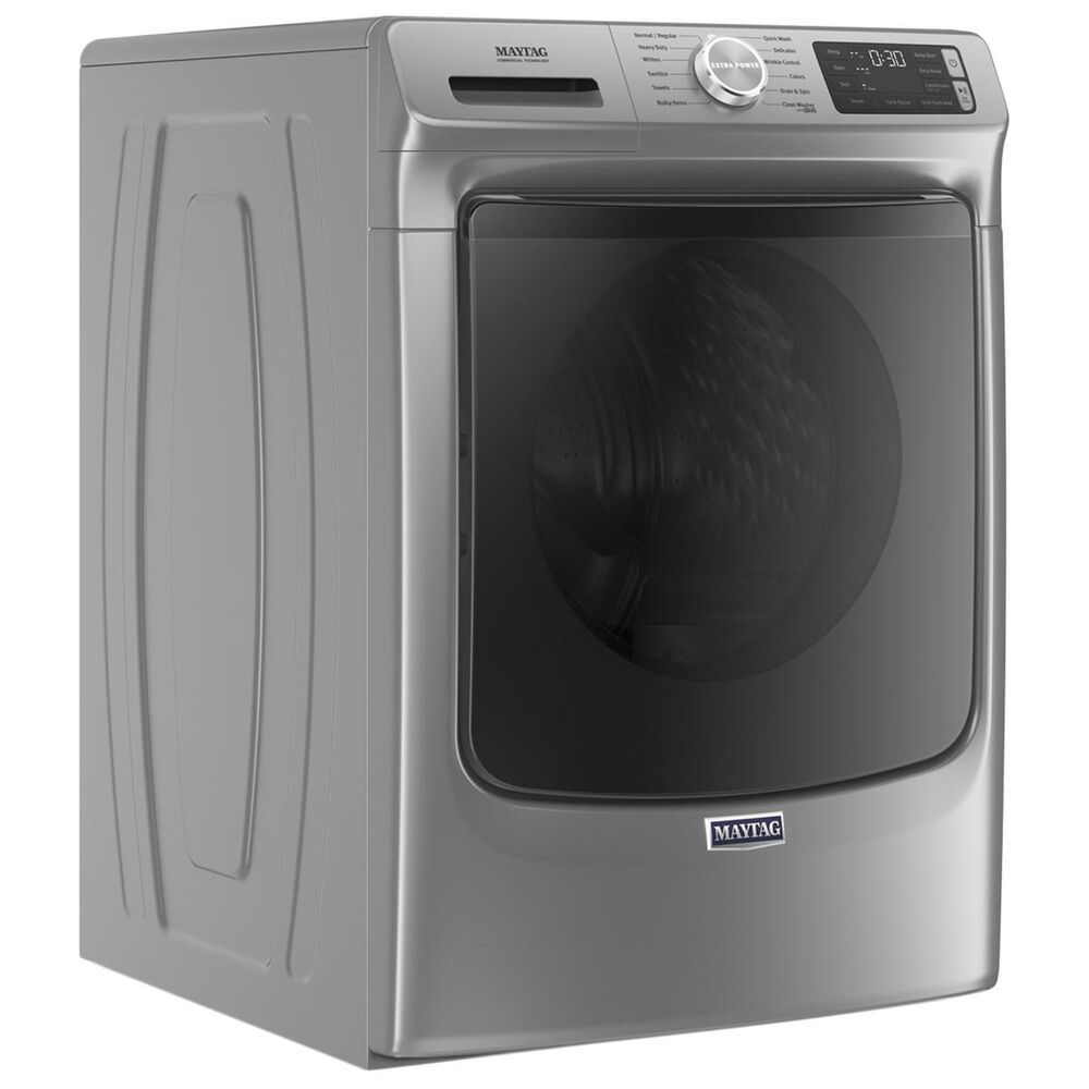 Maytag 4.8 Cu. Ft. Front Load Washer with Steam in Metallic Slate, , large