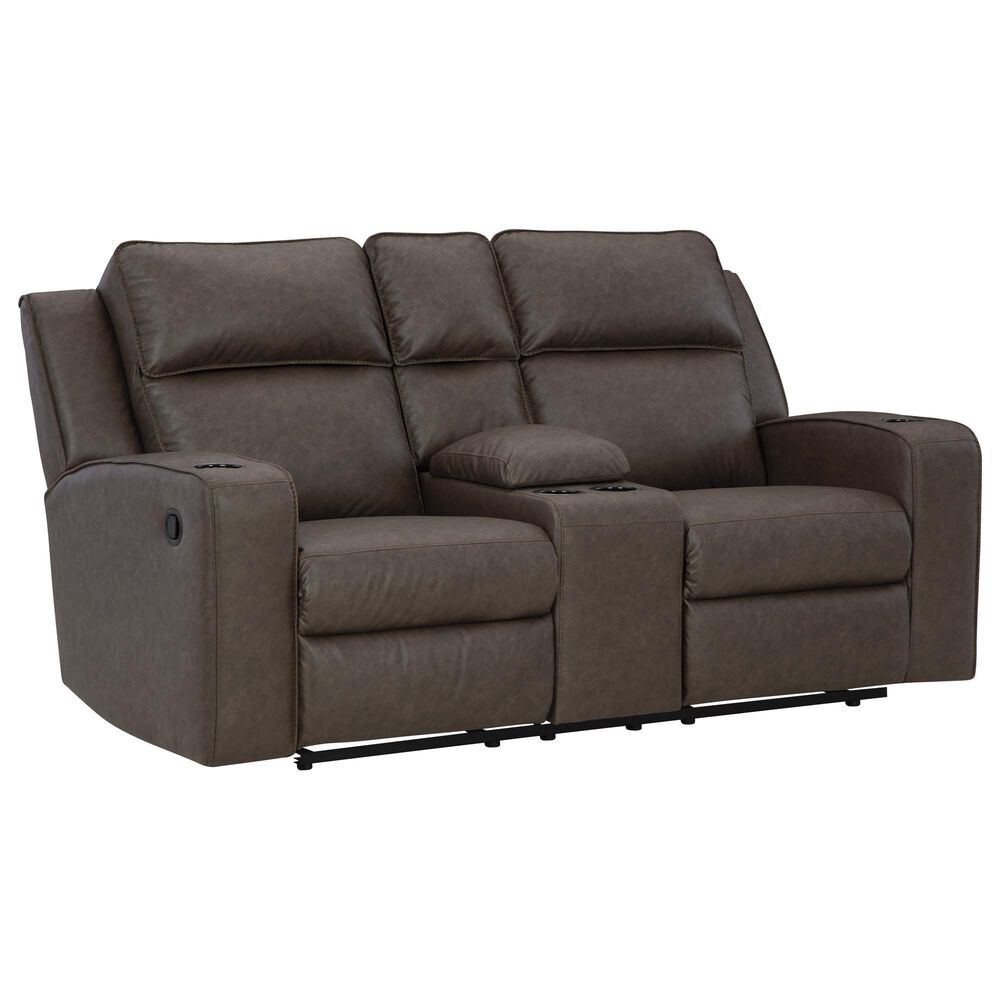 Ashley Lavenhorne 3-Piece Manual Reclining Living Room Set in Umber, , large