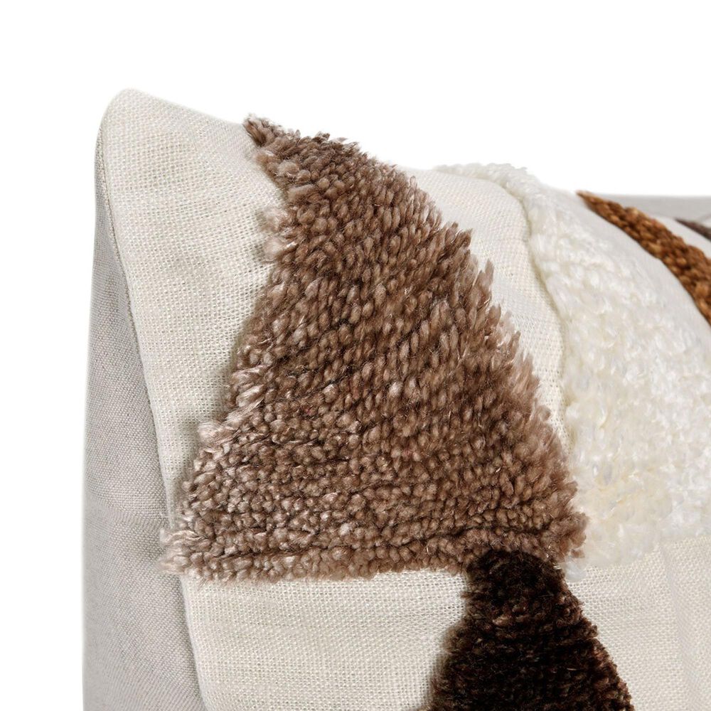 Classic Home Renewed Lanier 24&quot; x 24&quot; Throw Pillow in Orange Spice and Multicolor, , large