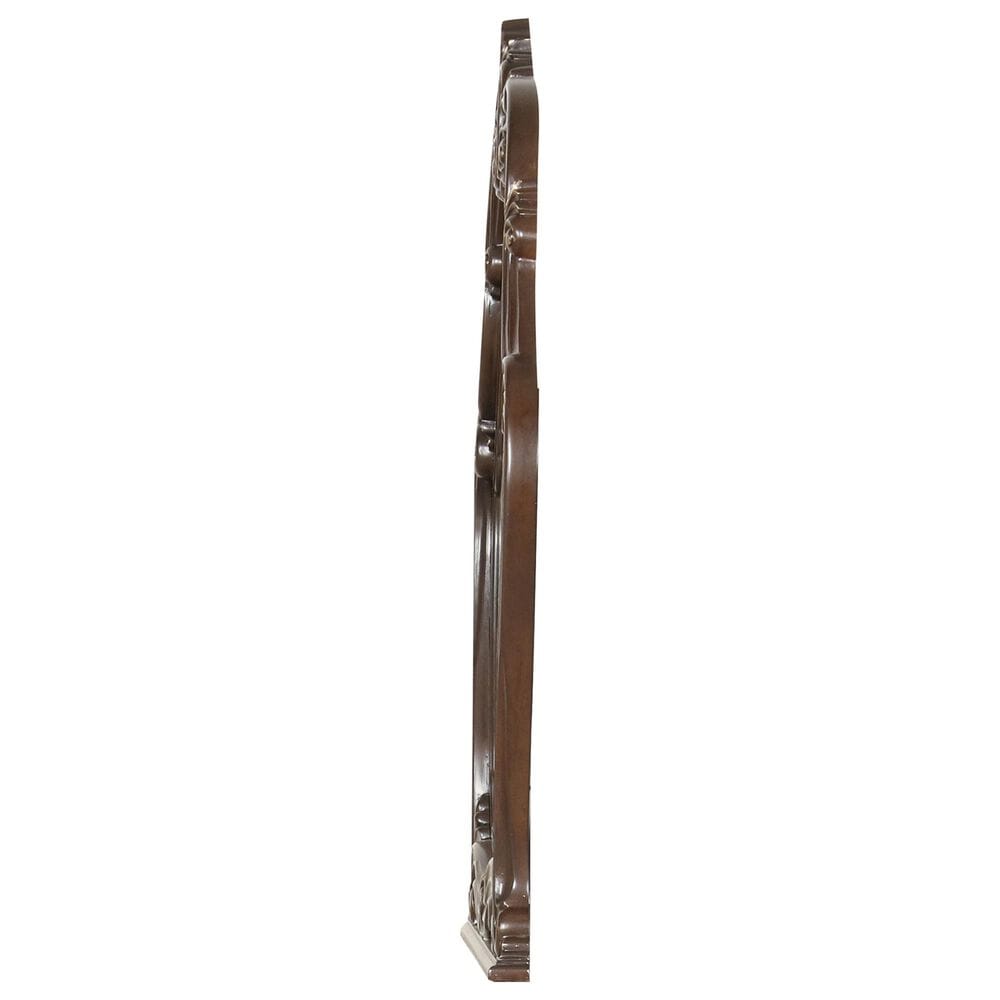 New Heritage Design Bella Notte Mirror in Mahogany Brown, , large