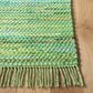 Safavieh Montauk MTK251 3" x 5" Green Area Rug, , large