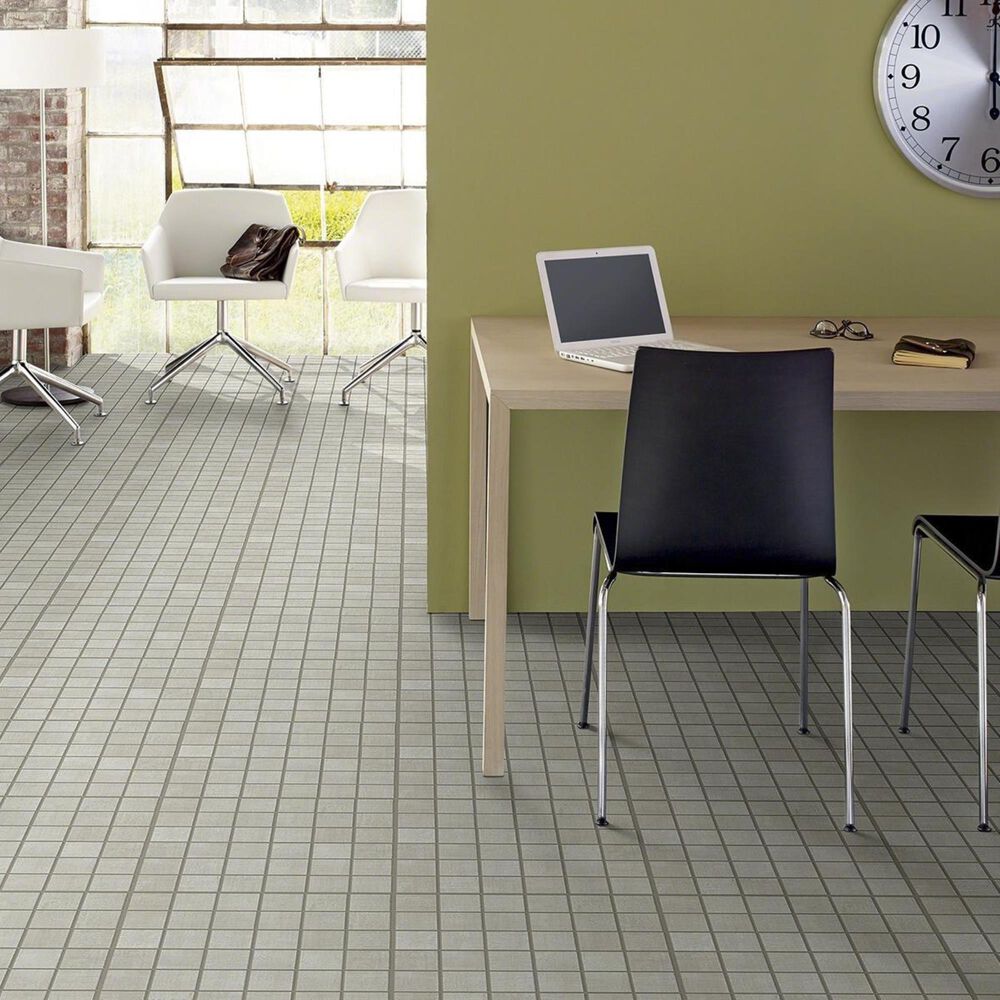 Shaw Tessuto Sabbia 12&quot; x 12&quot; Porcelain Mosaic Sheet, , large