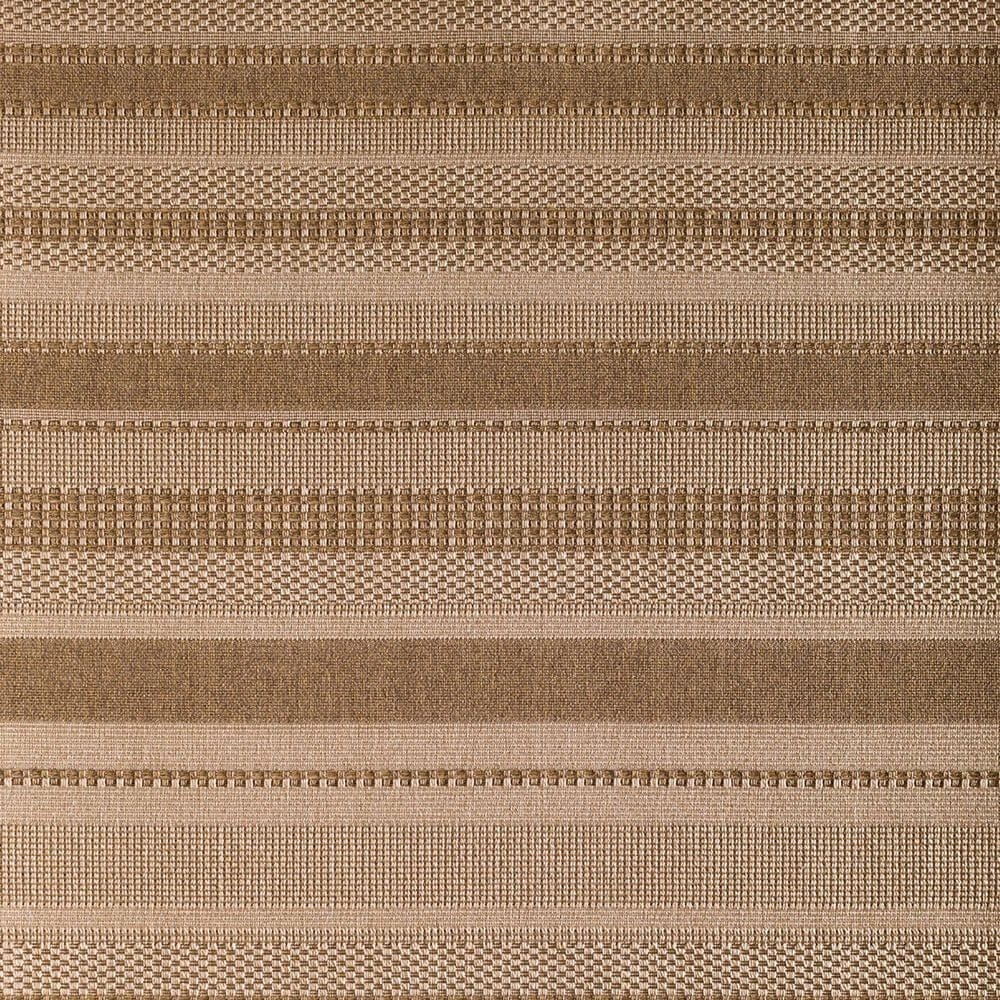 Central Oriental Santorini Large Stripe 7&#39;10&quot; x 9&#39;10&quot; Earth Area Rug, , large