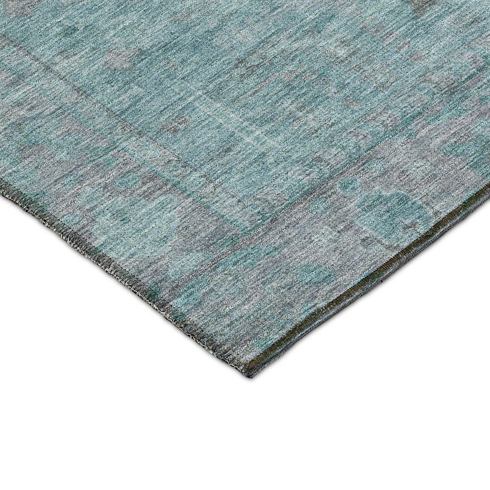 Dalyn Rug Company Solace SL11 2&#39;3&quot; x 7&#39;6&quot; Aqua Runner, , large