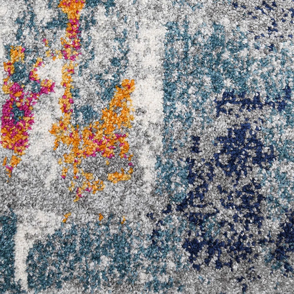Amer Rugs Montana 2&#39; x 3&#39; Orange and Blue Area Rug, , large