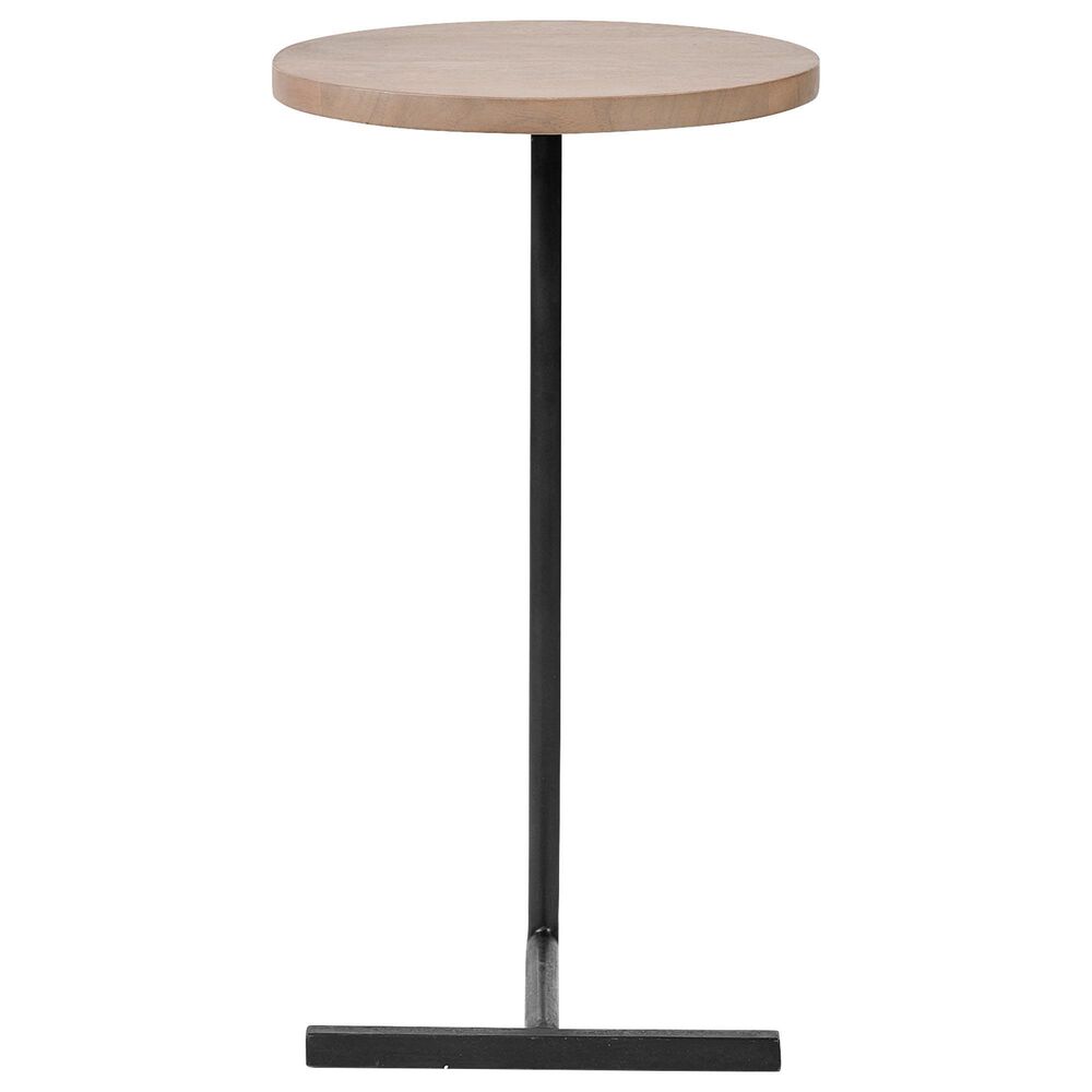 Mercana Ballatine I Accent Table in Black and Brown, , large