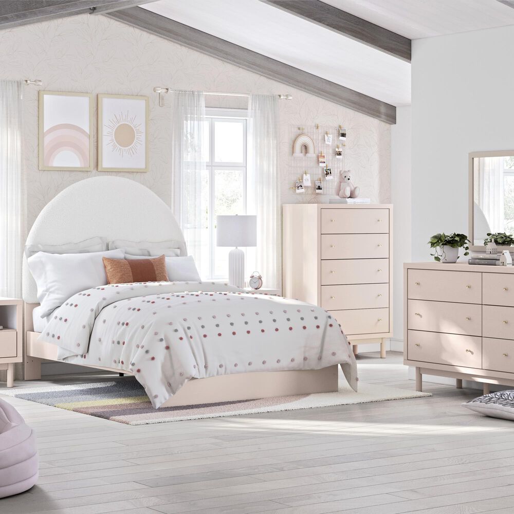 Ashley Wistenpine 5-Drawer Chest in Blush, , large