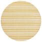 Surya Eagean EAG-2424 Mustard and Ivory 7"10" Round Indoor/Outdoor Area Rug, , large