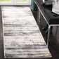 Safavieh Adirondack ADR201F 2"6" x 8" Light Grey and Black Runner, , large