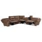 Steve Silver Lehi 6-Piece Manual Reclining Sectional in Brindle, , large