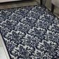 Nourison Damask DAS02 2"3" x 3"9" Ivory and Navy Area Rug, , large
