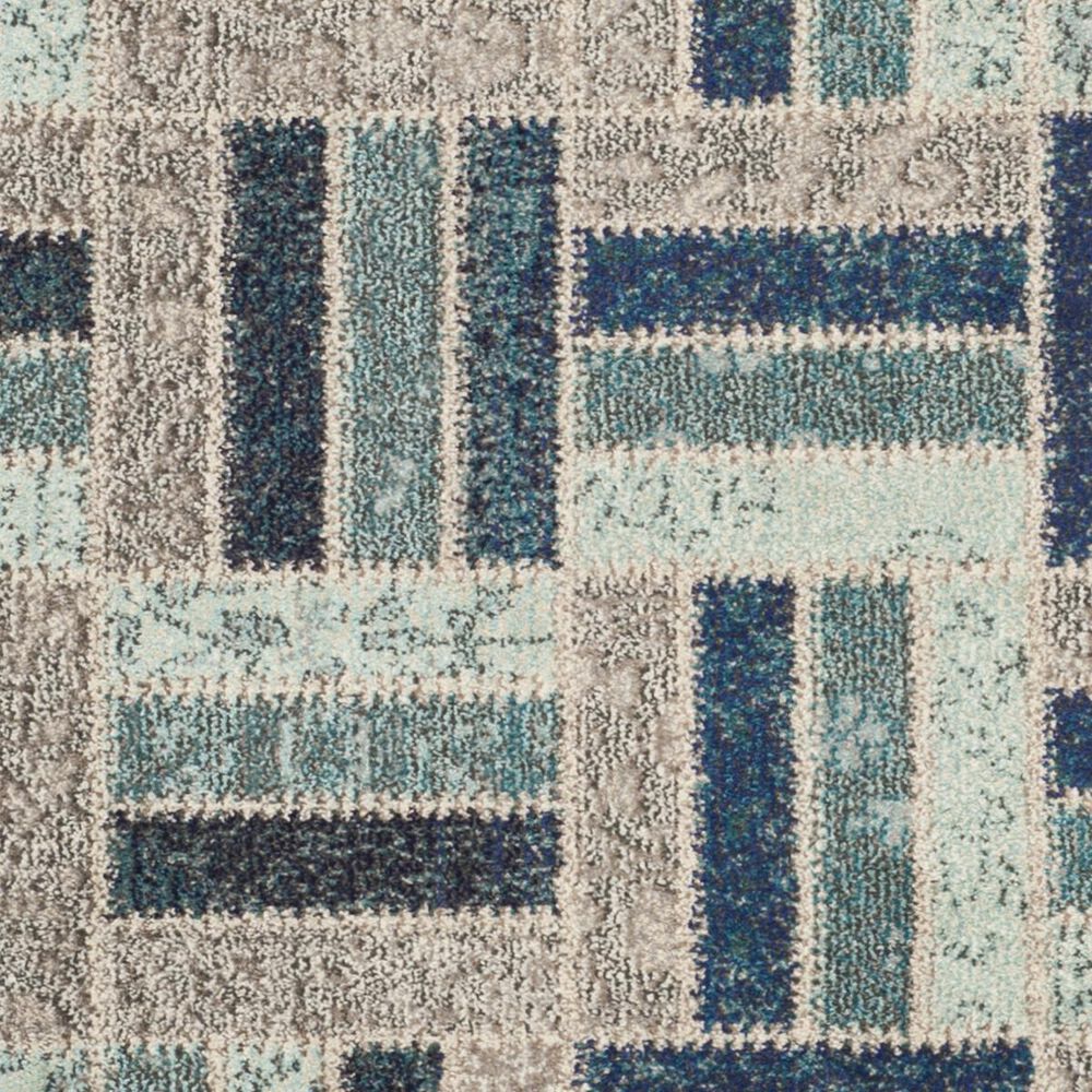 Safavieh Monaco MNC214E-3 3&#39; x 5&#39; Grey/Blue Area Rug, , large